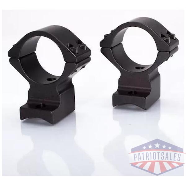 Talley Lightweight Alloy Scope Mount Combo Remington 700 Long Action 30mm Low - Black Anodized