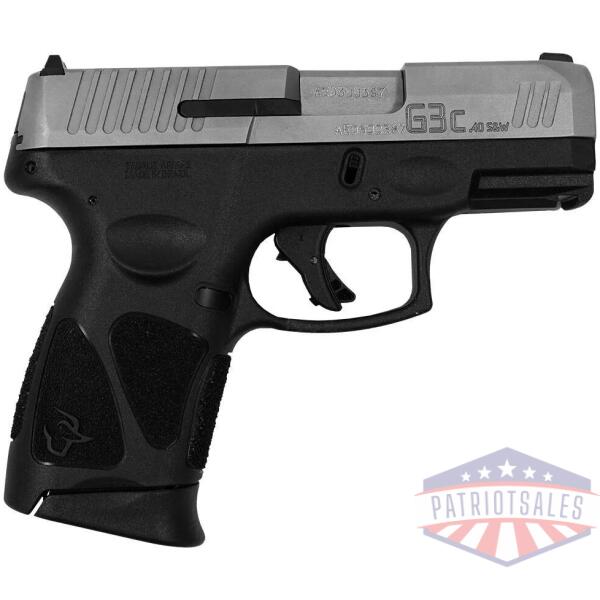 Taurus G3C Handgun .40 S&W 10rd Magazine 3.2" Barrel Black with Stainless Steel Slide