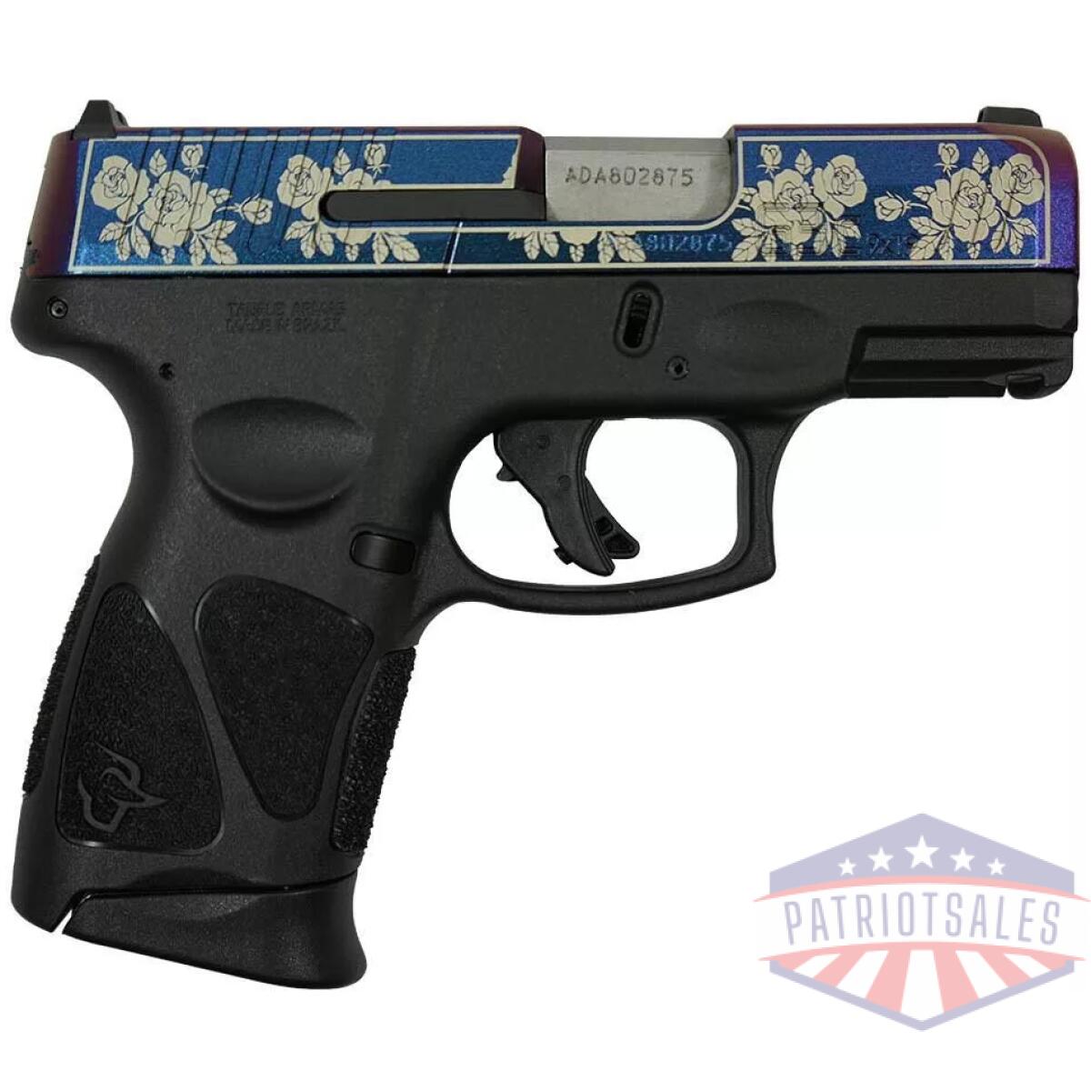 Https3a2f2fmedia. Chattanoogashooting. Com2fimages2fproduct2ftx1g3c9312x12mgrs2ftx1g3c9312x12mgrs-right - taurus g3c "guns & roses engraved mongoose purple" handgun 9mm luger 12rd magazines(2) 3. 26'' barrel - https3a2f2fmedia. Chattanoogashooting. Com2fimages2fproduct2ftx1g3c9312x12mgrs2ftx1g3c9312x12mgrs right