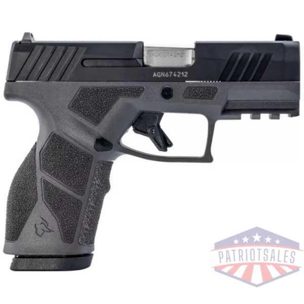 Taurus GX2 Handgun 9mm Luger 10rd Magazines (2) 3.38" Barrel Gray Frame/Black Slide