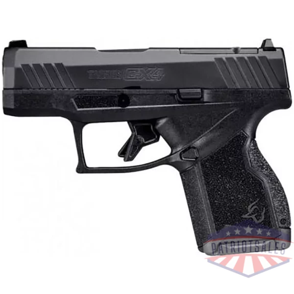 Taurus GX4 Handgun 9mm 11/rd & 13/rd Magazines 3" Barrel Black with Crimson Trace Light