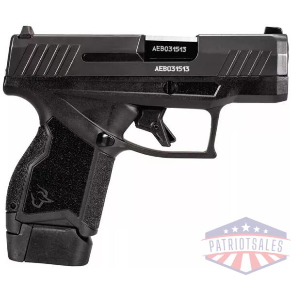 Taurus GX4 Graphene Handgun 9mm Luger 11(1)&13(1)rd Magazines 3" Barrel Graphene Finish