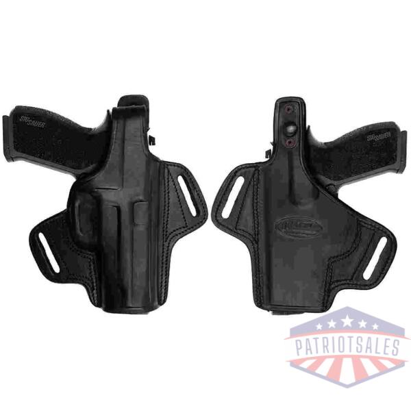 Tagua Gunleather Thumb Break Belt Holster for Glock 19/23/32/38  Black Right Hand