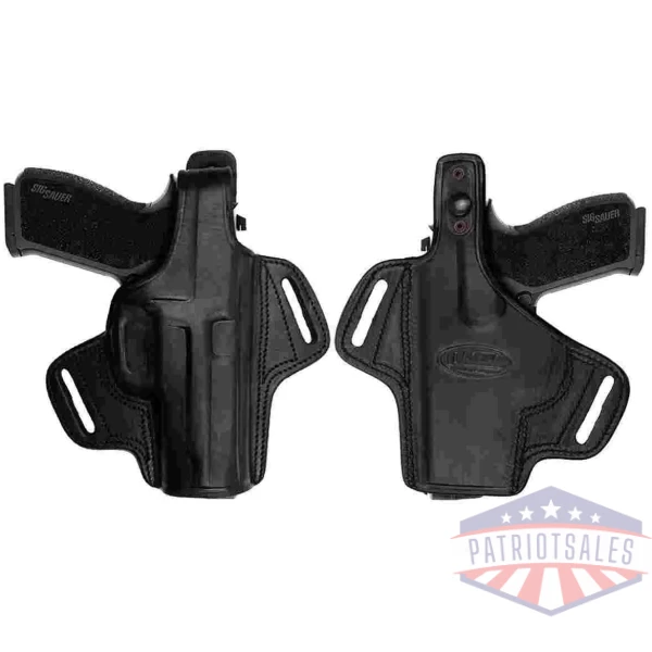 Tagua Gunleather Thumb Break Belt Holster for Glock 19/23/32/38  Black Right Hand