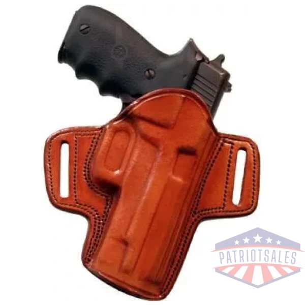 Tagua Gunleather Open Top Belt Holster for S&W M&P 9/357/40 Brown Right Hand