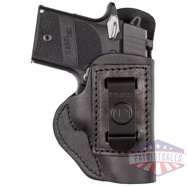 Tagua Gunleather Super Soft IWB Holster Fits S&W Bodyguard 380 Black RH