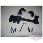 DNZ 1-Piece Freedom Reaper Forward Ring Picatinny Rail Mount - 30mm Black