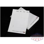 Warne Data Card Label Refills for Warne Skyline Precision Mount - 50/pk