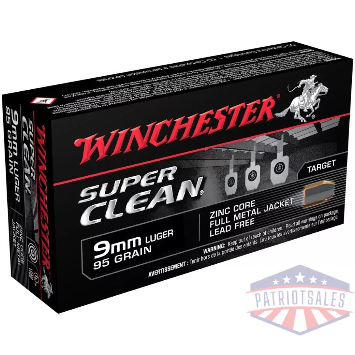 Https3a2f2fmedia. Chattanoogashooting. Com2fimages2fproduct2fwnw9mmlf2fwnw9mmlf-1 - winchester super clean nt handgun ammunition 9mm luger 95 gr. Fmj 1225 fps 50/ct - https3a2f2fmedia. Chattanoogashooting. Com2fimages2fproduct2fwnw9mmlf2fwnw9mmlf 1