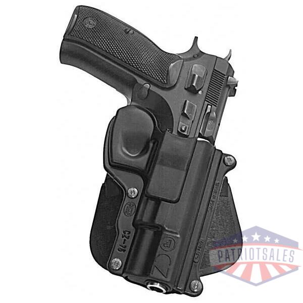 Fobus Standard Paddle Holster for CZ 750D Compact Black Right Hand