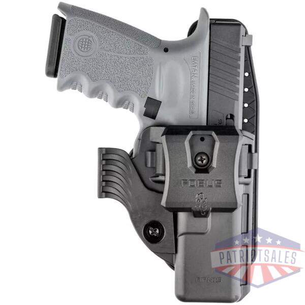Fobus Handgun Holster OWB Paddle IWB Clip Wing & Sweatguard Appendix for Glock 19 19X 23 32 45 Black Ambi