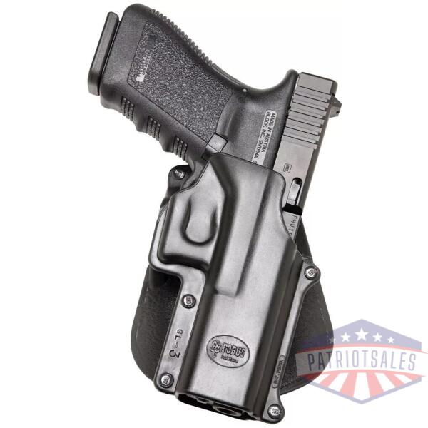 Fobus Standard Paddle Holster for Glock 20|Glock 21|Glock 37|Glock 38 Black Right Hand