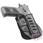 Fobus Evolution Series Paddle Holster For CZ P07 in Black Right Hand