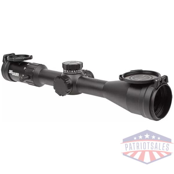 Sig Sauer Whiskey4 Rifle Scope 2.5-10x42 30mm SFP Hellfire Quadplex Illum Black