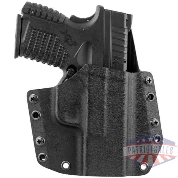 Mission First Tactical OWB Holster for Springfield XDS 9/40/45 3.3" Black RH
