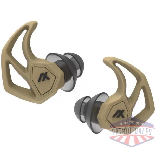 Axil X30i Passive Ear Plugs 13-31dB Desert Tan