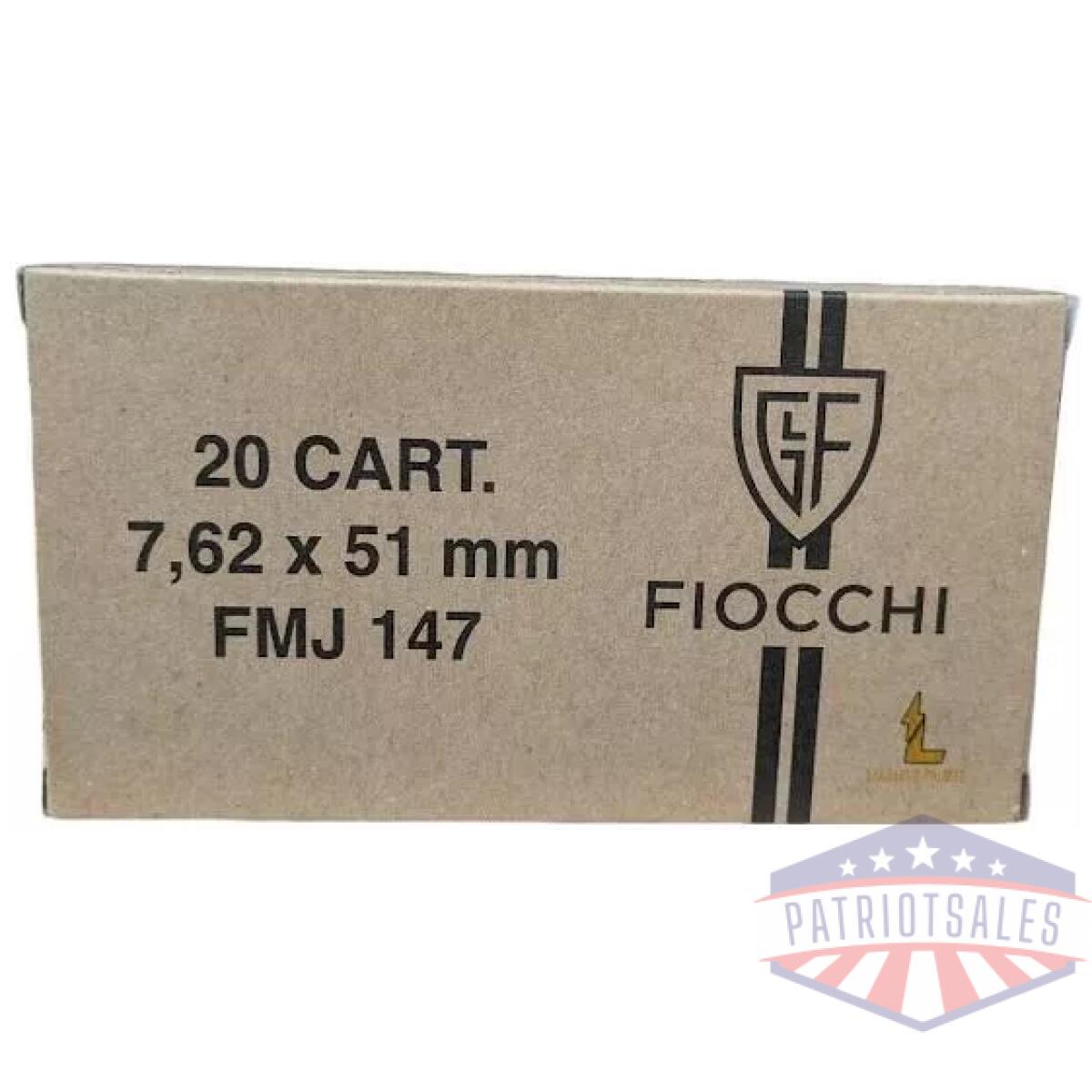 Https3a2f2fmedia. Chattanoogashooting. Com2fimages2fproduct2fxn762x512fxn762x511 - fiocchi range dynamics rifle ammunition 7. 62x51mm 147gr fmj 20/ct - https3a2f2fmedia. Chattanoogashooting. Com2fimages2fproduct2fxn762x512fxn762x511