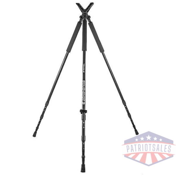 Truglo Solid Shot Shooting Rest Tri-Pod 22-68" - Black