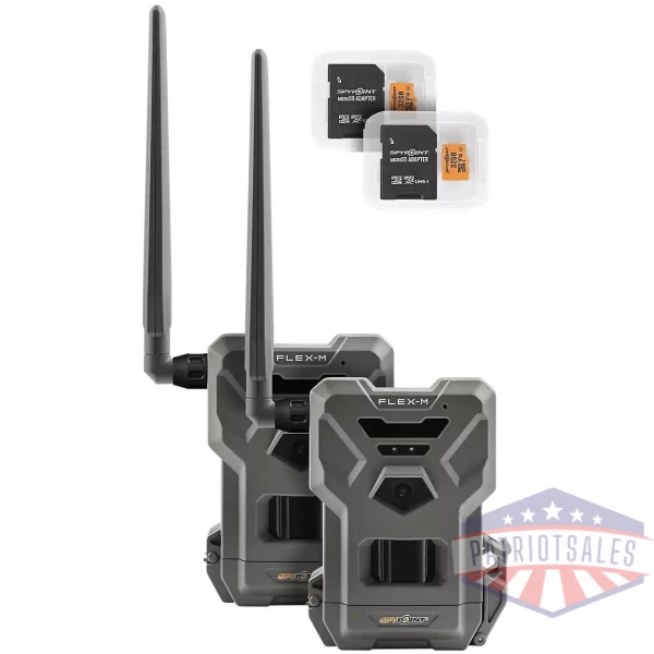Spypoint FLEX-M Cellular Trail Camera - Twin Pack
