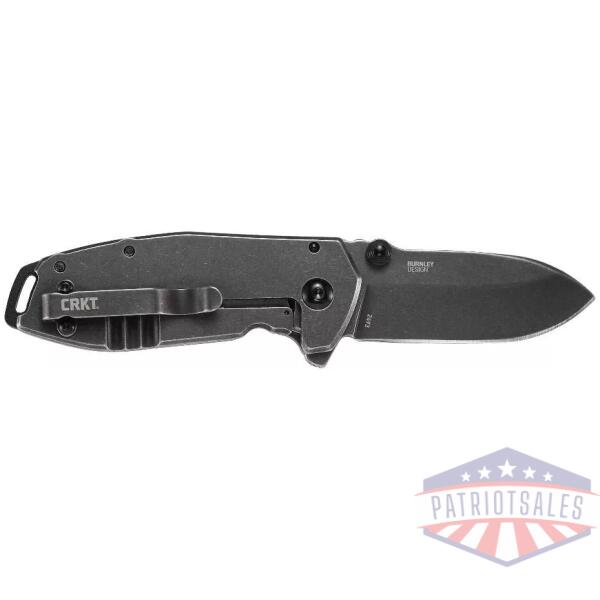 CRKT Squid Assisted Black Folding Knife Assisted Opening 2 3/8" Blade Black