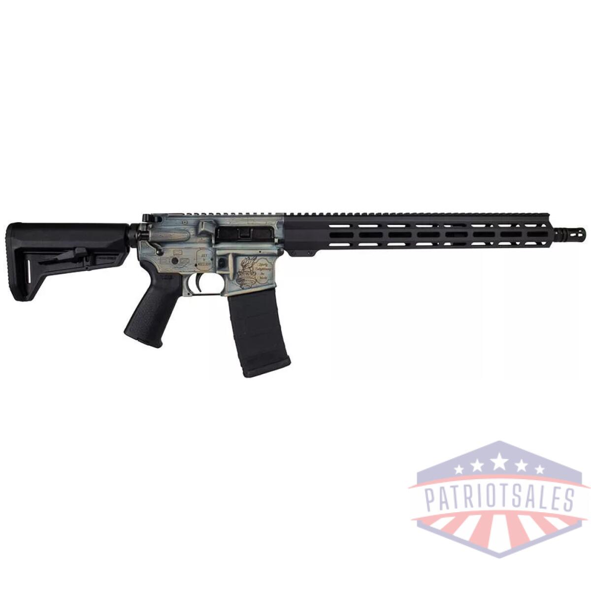Shark coast tactical "lady liberty" ar-15 rifle 5. 56mm 30rd magazine 16" barrel - image 1