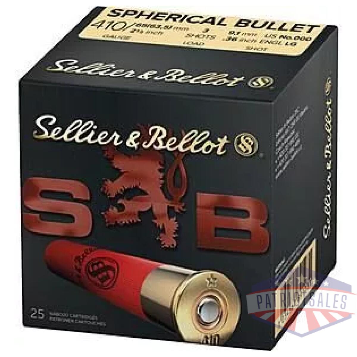 Https3a2f2fmedia. Chattanoogashooting. Com2fimages2fproduct2fzysb410a2fsb410a - sellier & bellot shotshells. 410 ga 2-1/2" 3 plts #000 1247 fps 25/ct - https3a2f2fmedia. Chattanoogashooting. Com2fimages2fproduct2fzysb410a2fsb410a