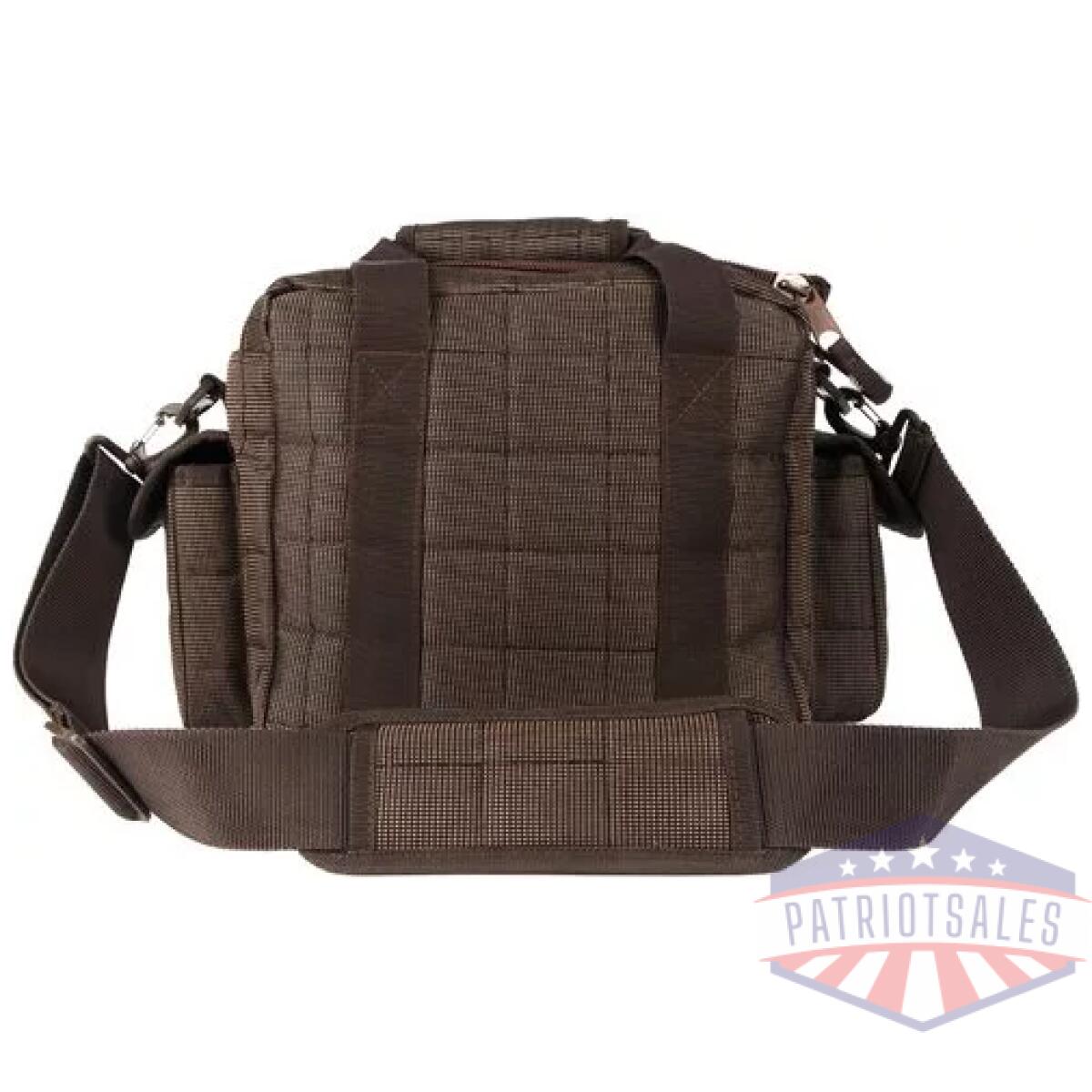 Wh202phb_back - peregrine outdoors wild hare - premium sporting clays bag brn - wh202phb back