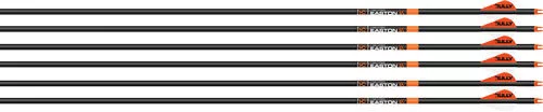 EASTON ARROW 6.5MM BOWHUNTER - 500 W/2" BULLY VANES 6-PACK