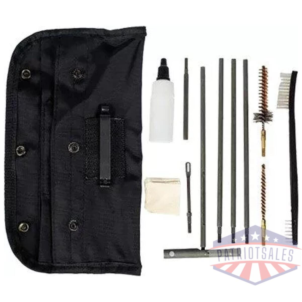 03960 - tac shield cleaning kit - ar15/m16 gi field black pouch - 03960
