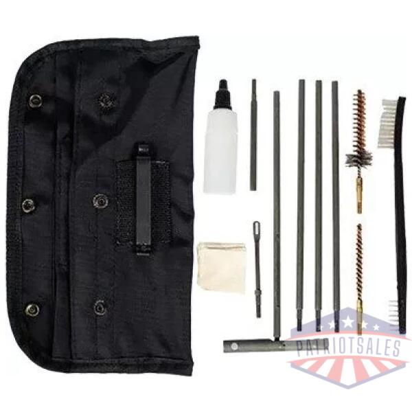 TAC SHIELD CLEANING KIT - AR15/M16 GI FIELD BLACK POUCH