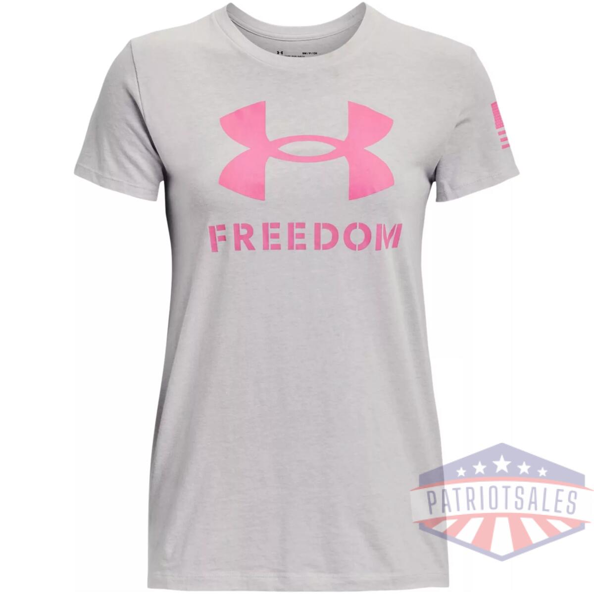 1370815015xl-1 - women's ua freedom logo t-shirt - 1370815015xl 1