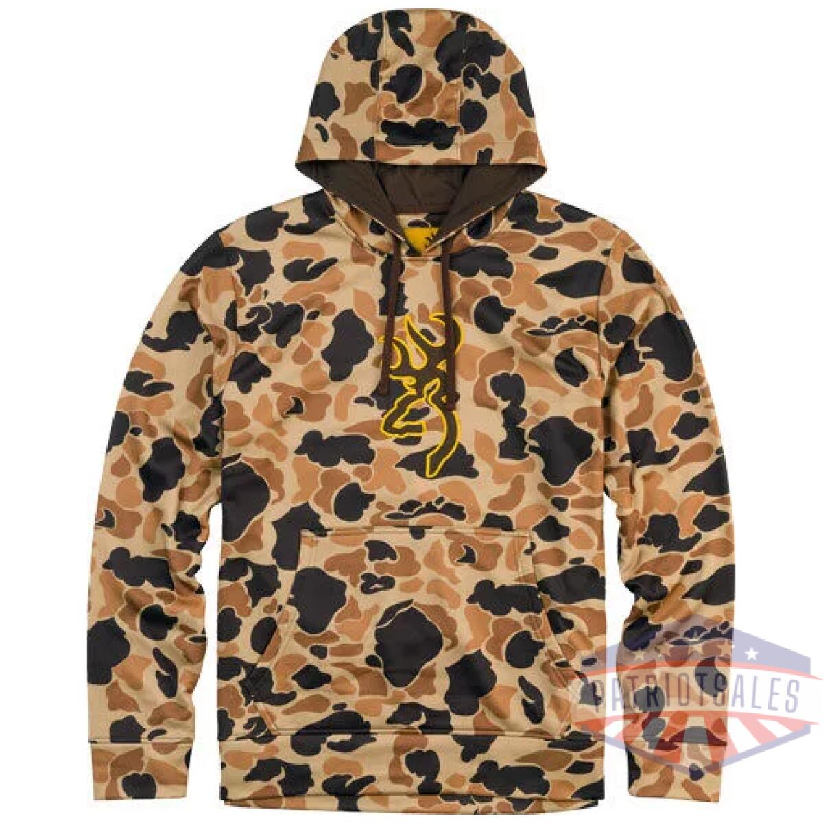 3011881203 - browning tech hoodie ls - vintage tan large - 3011881203