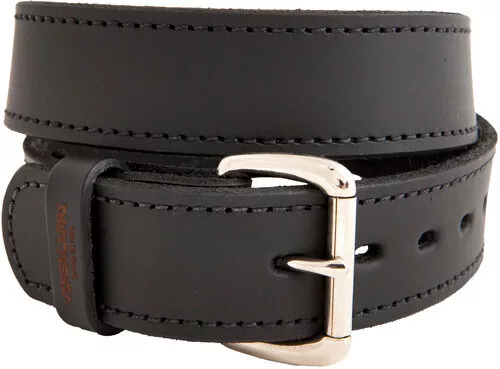 VERSACARRY DOUBLE PLY LEATHER - BELT 46"X1.5" HEAVY DUTY BLK