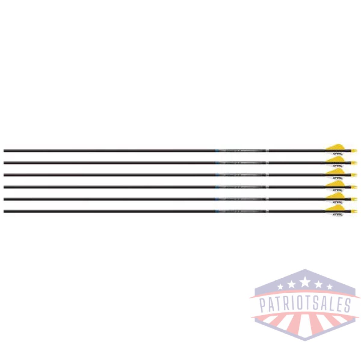 330637 - easton arrow sonic 6. 0 400 - w/2" bully vanes 6-pack - 330637