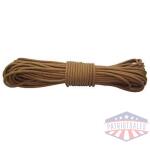 RED ROCK 550 PARACHUTE CORD - 50 FEET COYOTE
