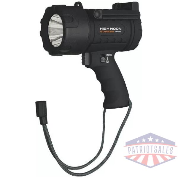 BROWNING HIGH NOON LED SPOTLT - 850 LUMENS RECHARGEABLE BLACK