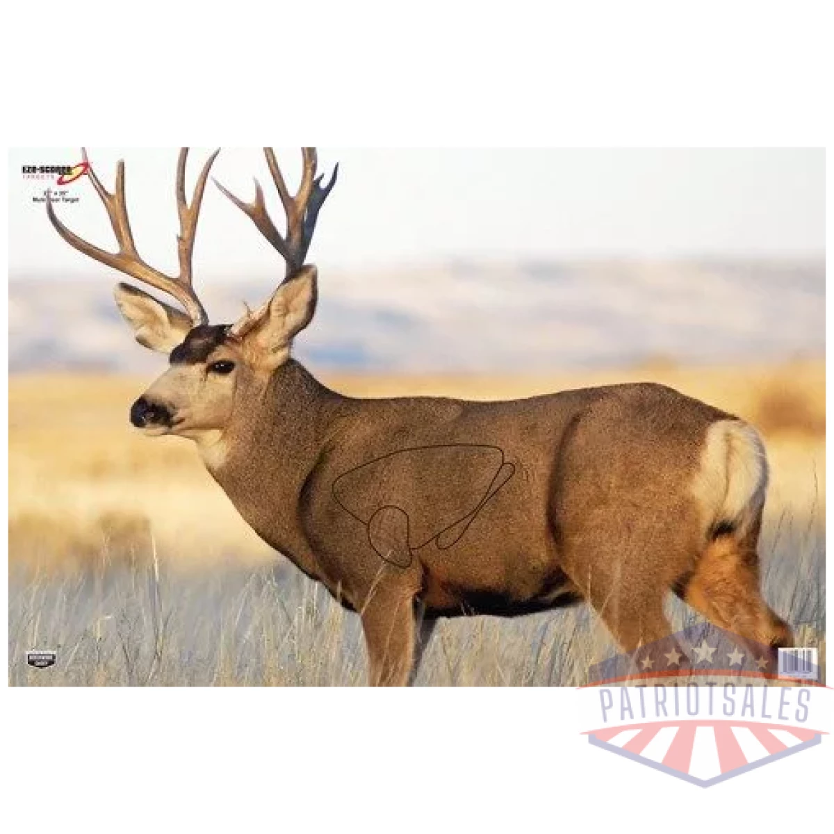 37482 - b/c target eze-scorer 23"x35" - mule deer 2 targets - 37482