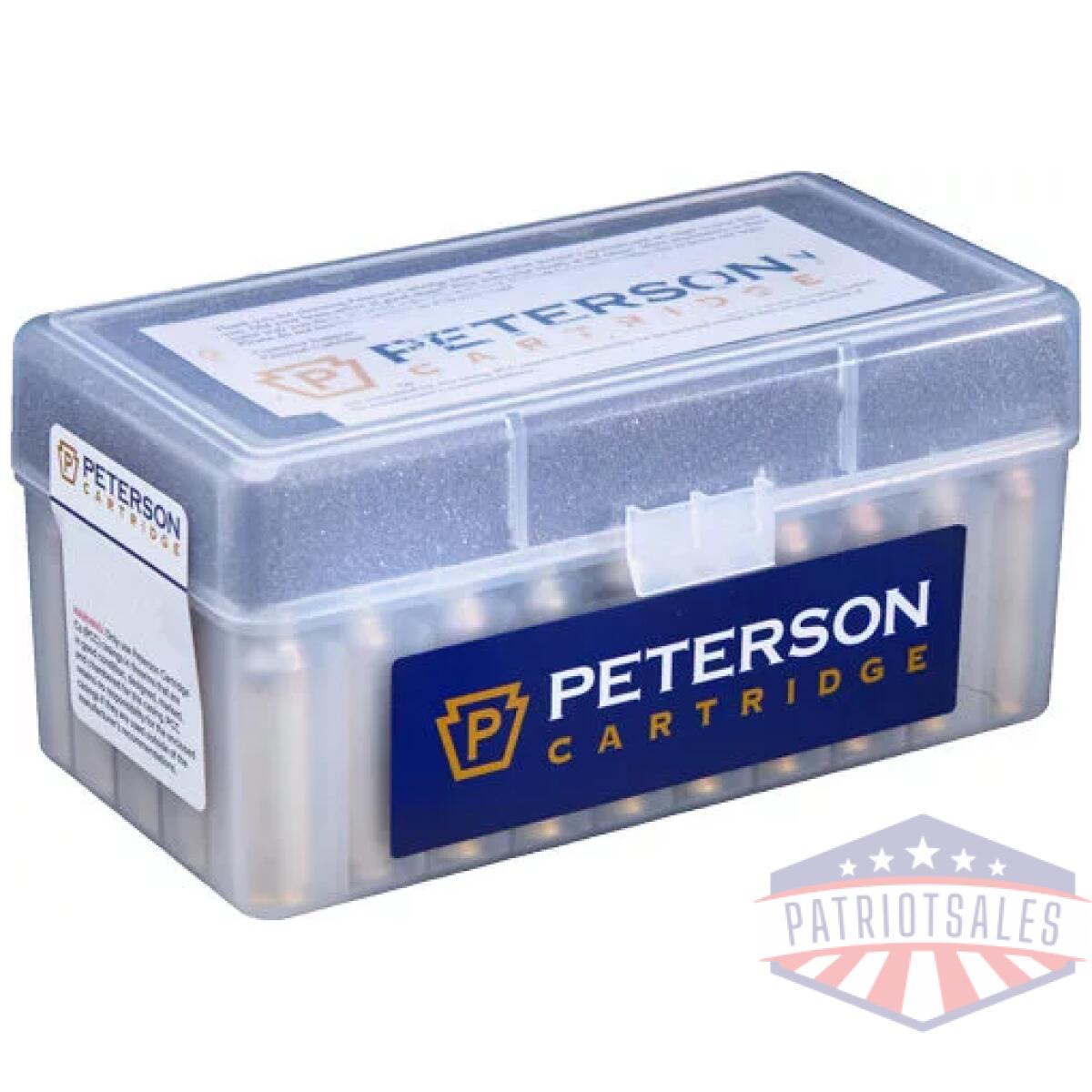 40062r - peterson unprimed cases - 6. 5 prc 50pack 10bx/cs - 40062r