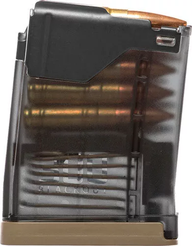 LANCER MAGAZINE L5AWM AR-15 - 300BLK 10RD TRANSLUCENT SMOKE