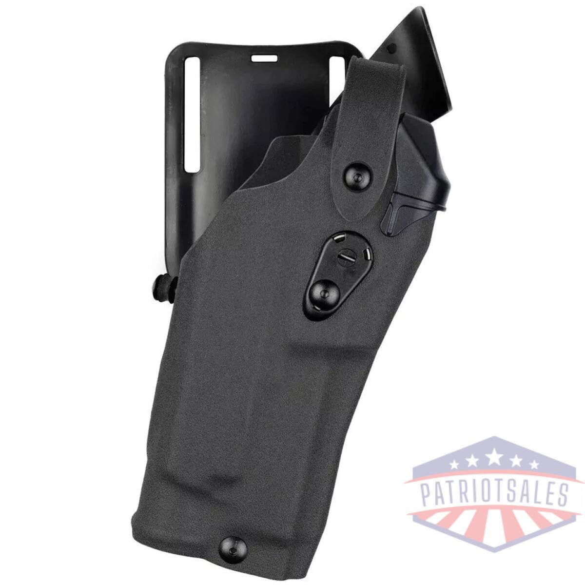 6365rds-2832-131 - model 6365rds als/sls low-ride, level iii retention duty holster for glock 19 mos w/ light - 6365rds 2832 131
