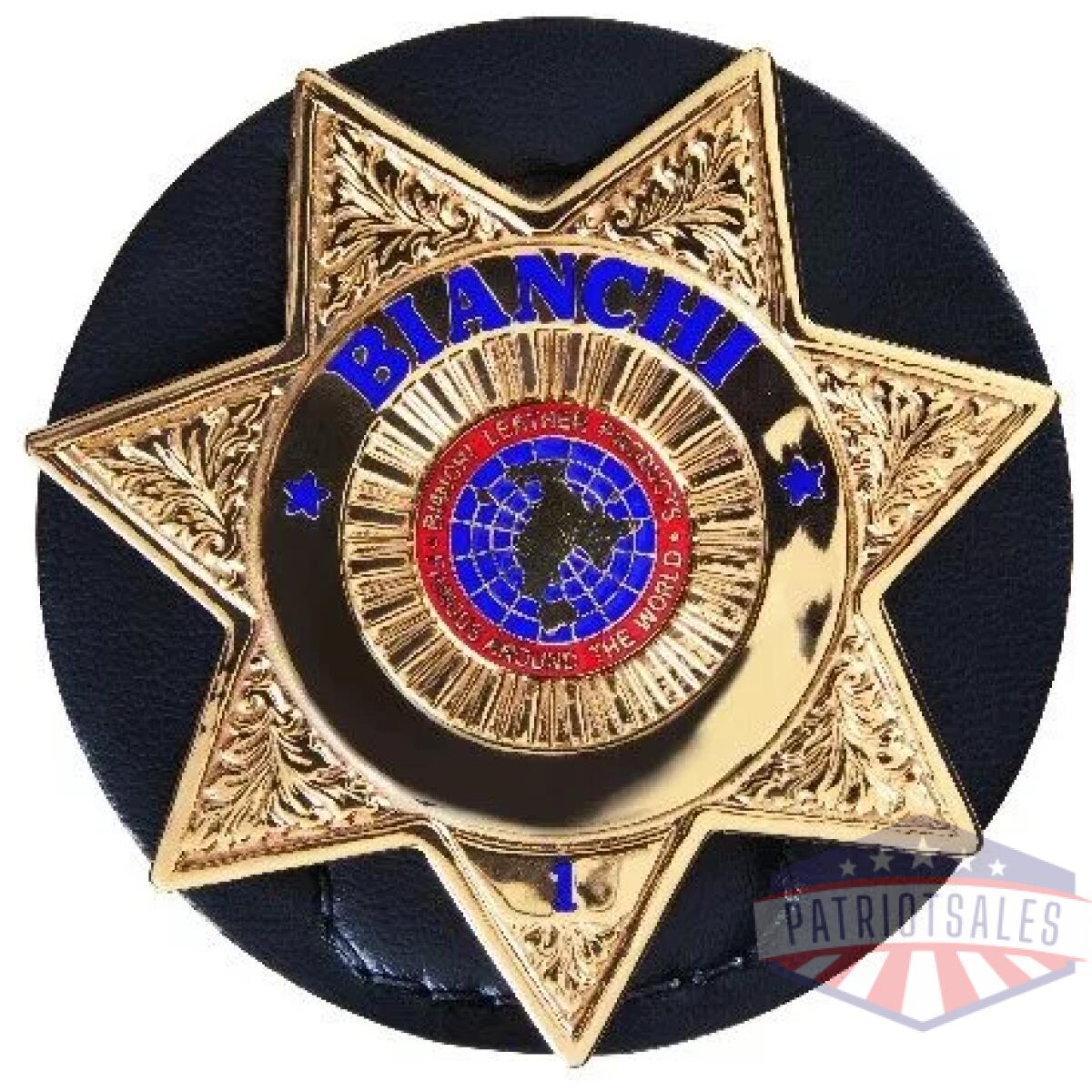 7350-01-2 - model 7350-01 badge holder round, clip-on - 7350 01 2