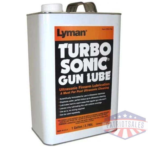 LYMAN ULTRASONIC GUN PARTS - LUBRICANT 1 GALLON