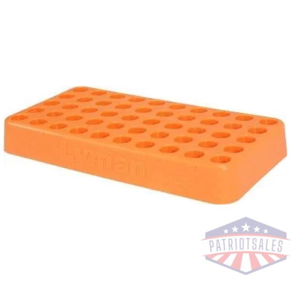 LYMAN CUSTOM LOADING BLOCK - .615" HOLE DIAMETER 50 CASES