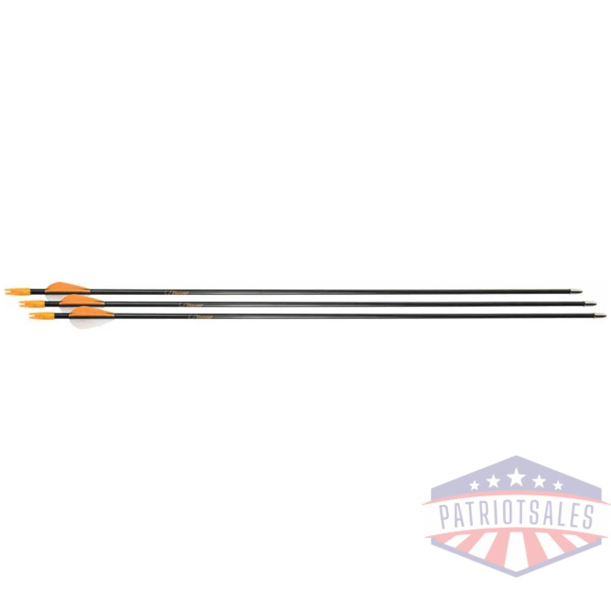 Bear archery youth safetyglass - arrows 28" 3pk - image 1