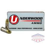 UNDERWOOD 9MM LUGER +P+ 147GR - FMJ 50RD 10BX/CS