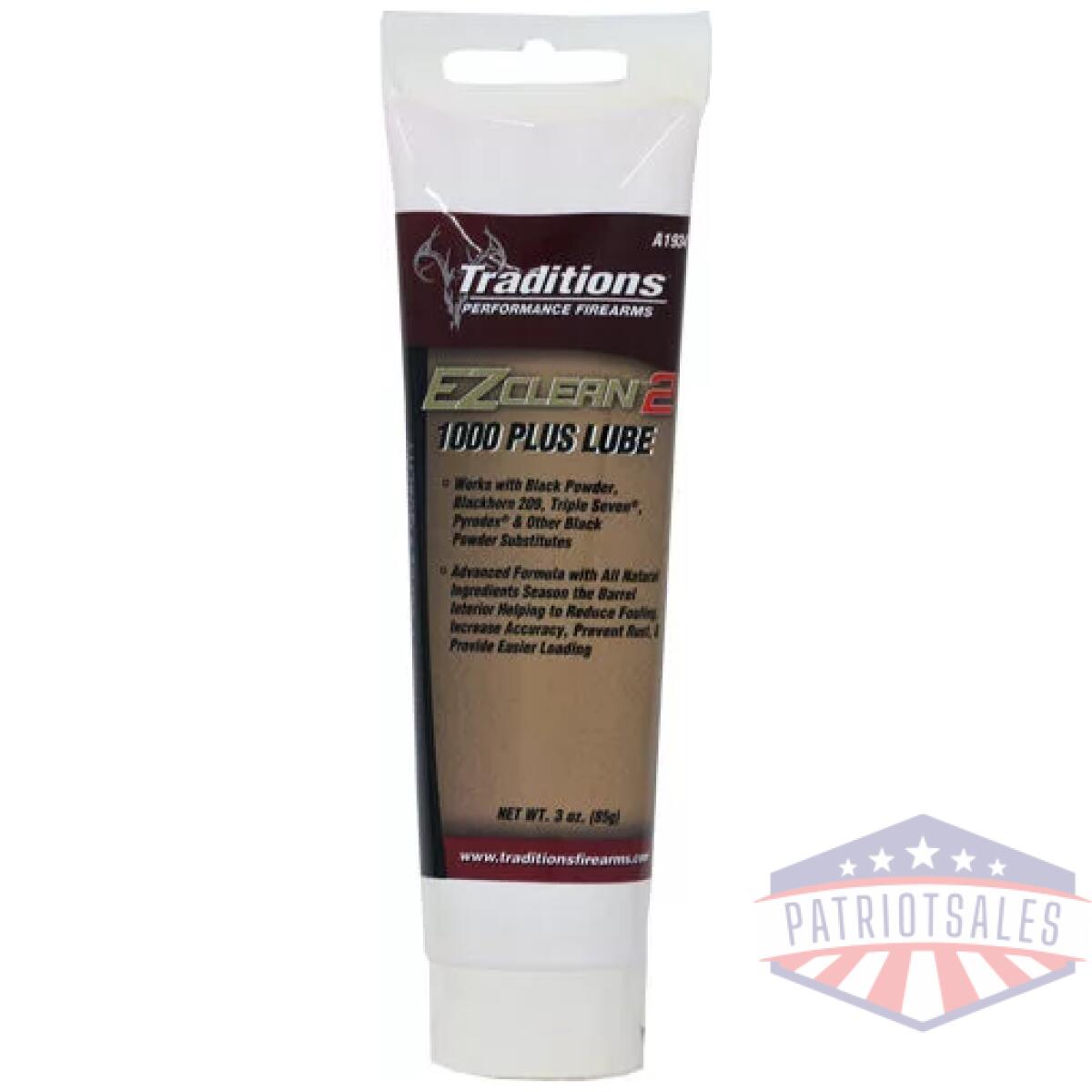 A1934 - traditions ez clean ii 1000 - plus bullet lube 3oz tube - a1934