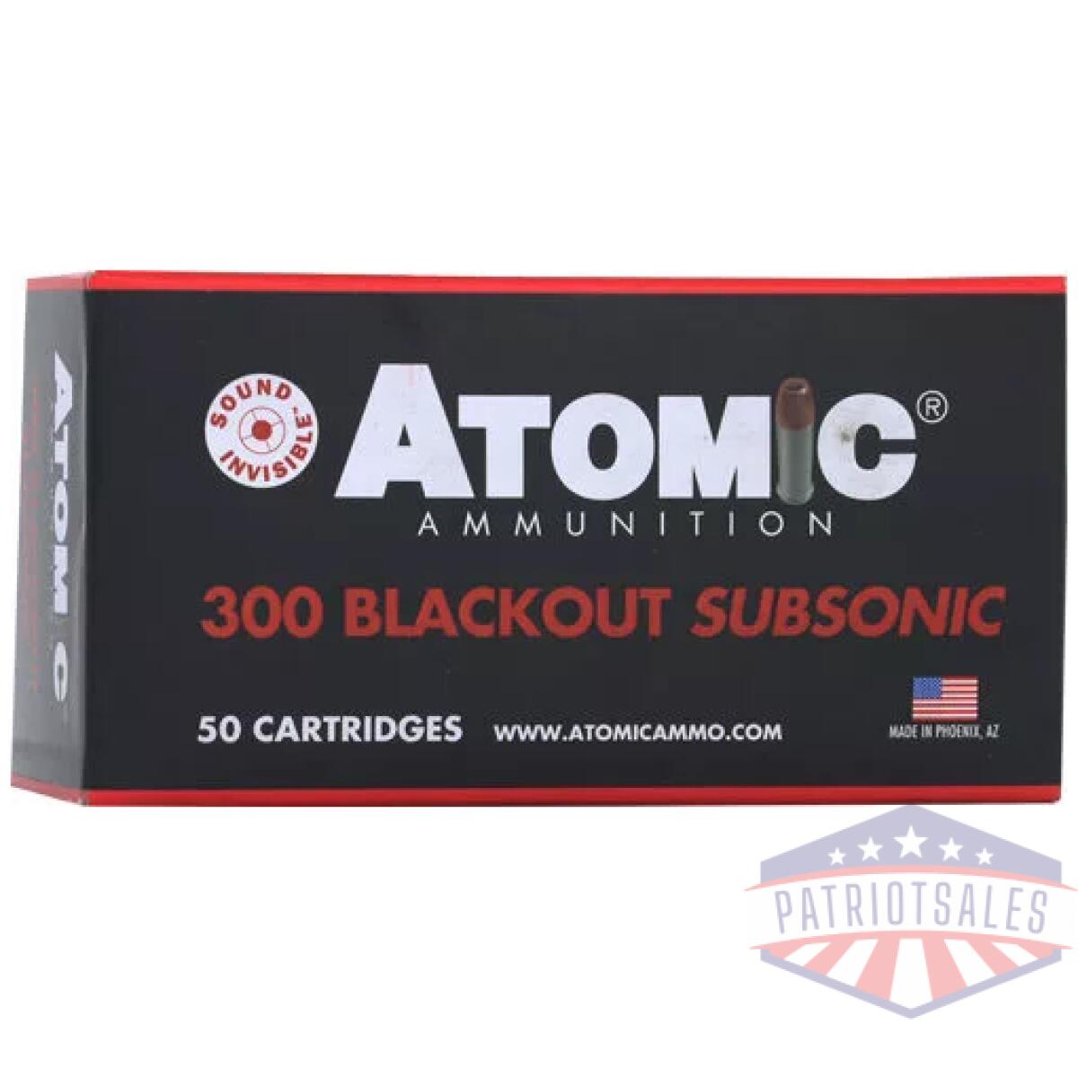 A4659_1 - atomic 300 aac 220gr subsonic - hpbt 50rd 10bx/cs - a4659 1