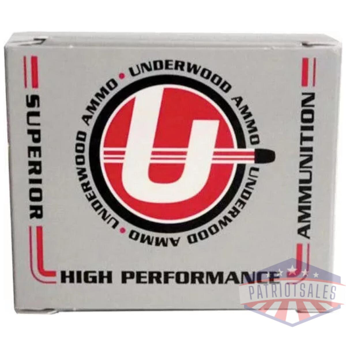 Underwood 50 beowulf 350gr fmj - 20rd 10bx/case - image 1