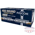 FIOCCHI 5.7X28 300RD 40GR FMJ - 100RD 40GR JHP COMBO PACK