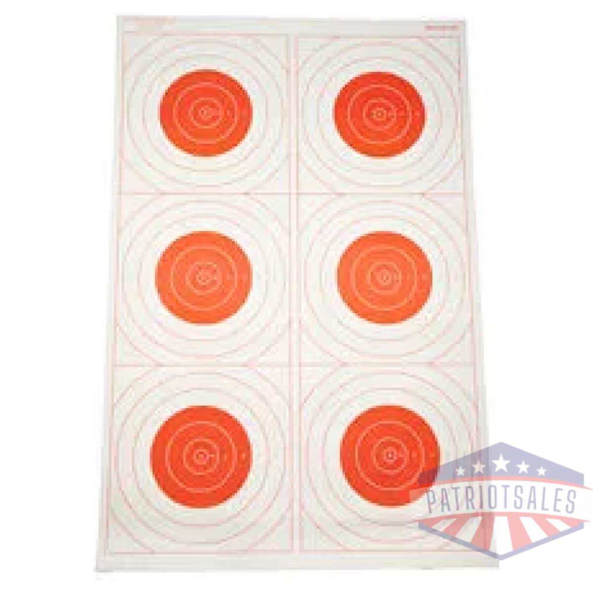 Actsr-21c6t-rd-100_1 - action tgt blseye mili red 100pk - actsr 21c6t rd 100 1